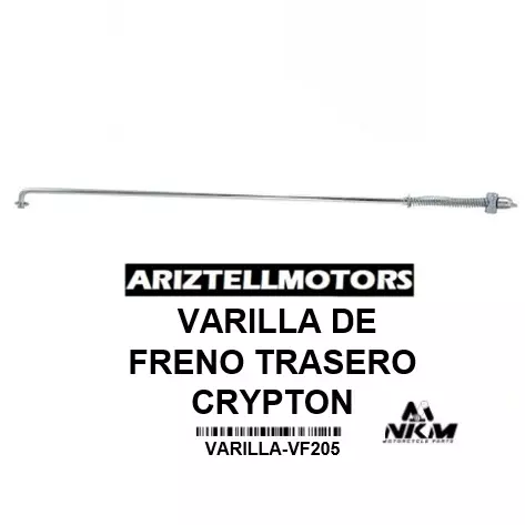 VARILLA DE FRENO TRASERO CRYPTON 110