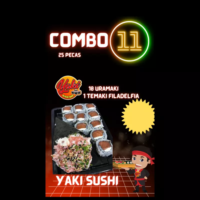 Combo (11) 11 peças