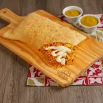 pastel de Frango com catupiry 20cm