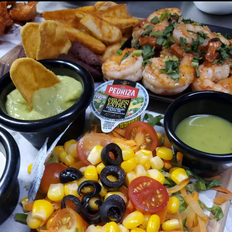 CAMARONES Shrimp Lunch