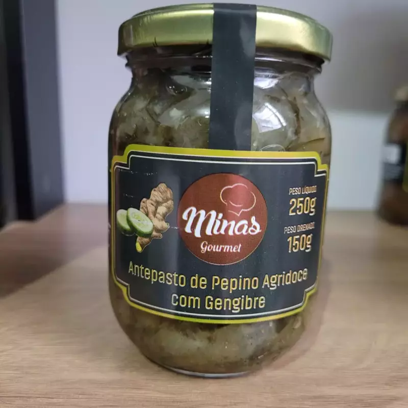 ANT. DE PEPINO AGRIDOCE C/ GENGIBRE