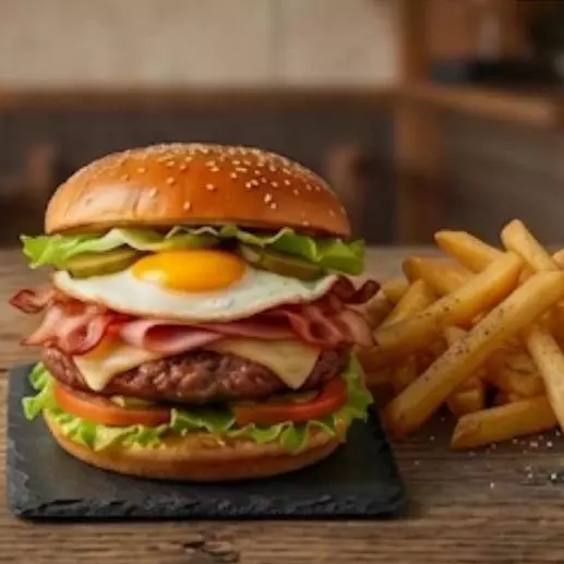 Hamburguesa Especial de la Casa