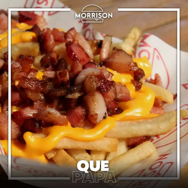 PAPAS CHICAS CON CHEDDAR Y PANZ