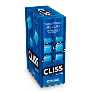 Cliss chiclete hortelã 💙😍