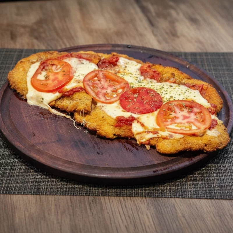 Milanesa De carne o pollo Napolitana