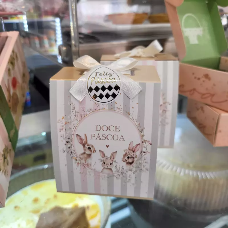 Brownie slices Páscoa