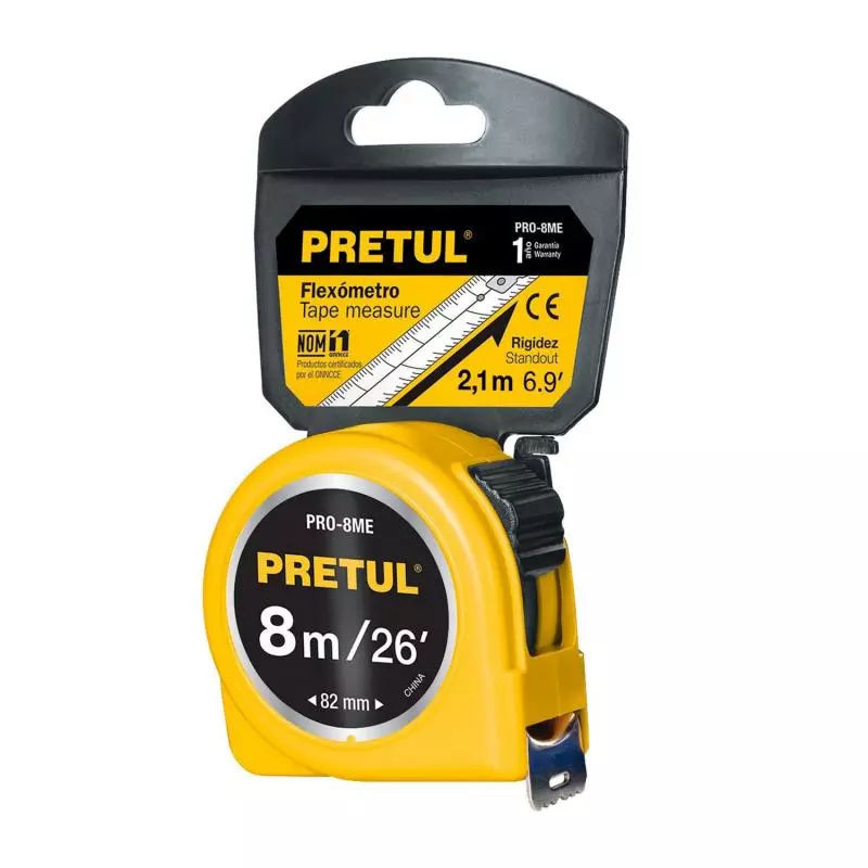 🧰Flexómetro Petrul 8m/26"🧰