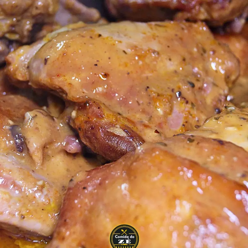 Medalhão de Frango c Guarnição