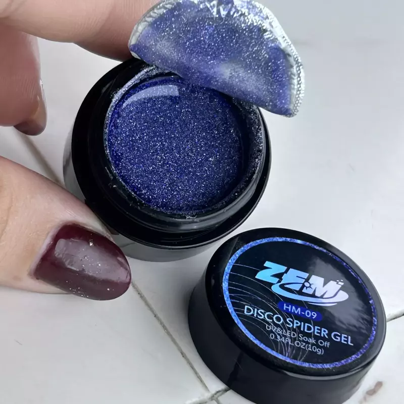 Glitter Em Gel Zem 09