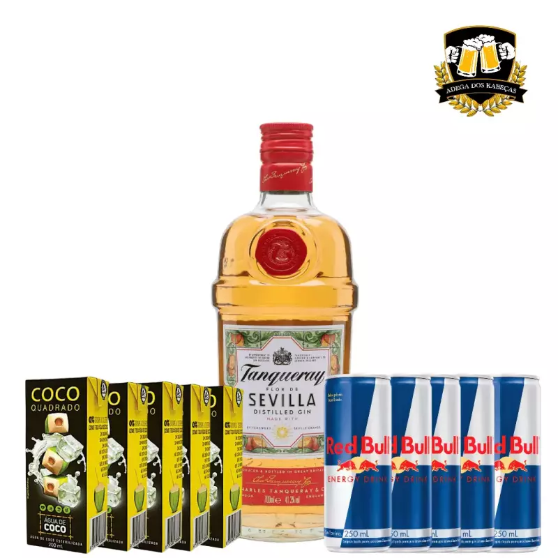 Gin Tanqueray Sevilla C/Red bull