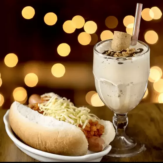 Combo Cachorro Quente C/ Milk Shake