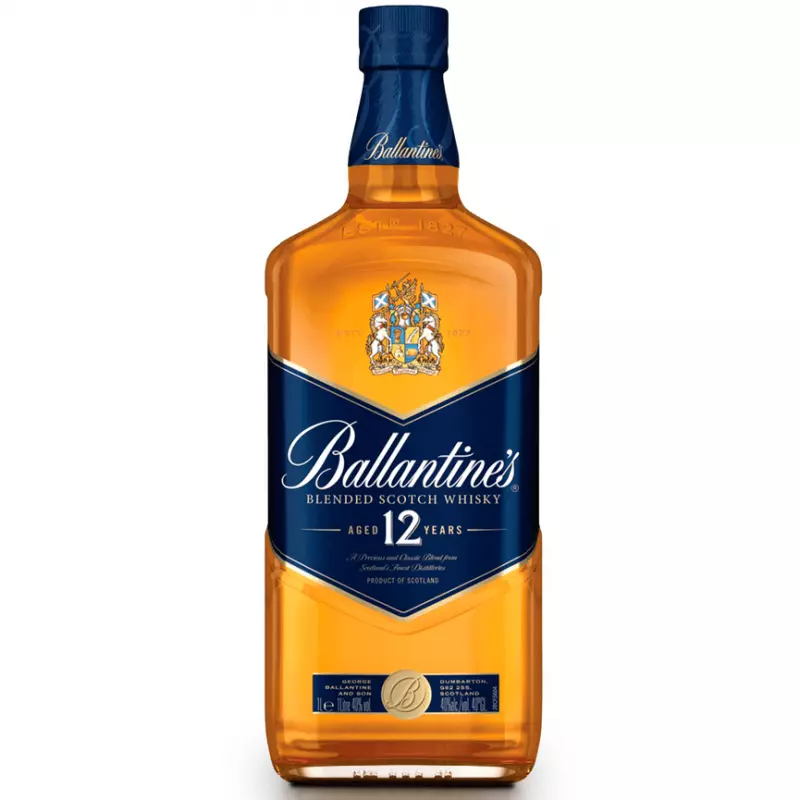 Whisky Ballantines 12 anos