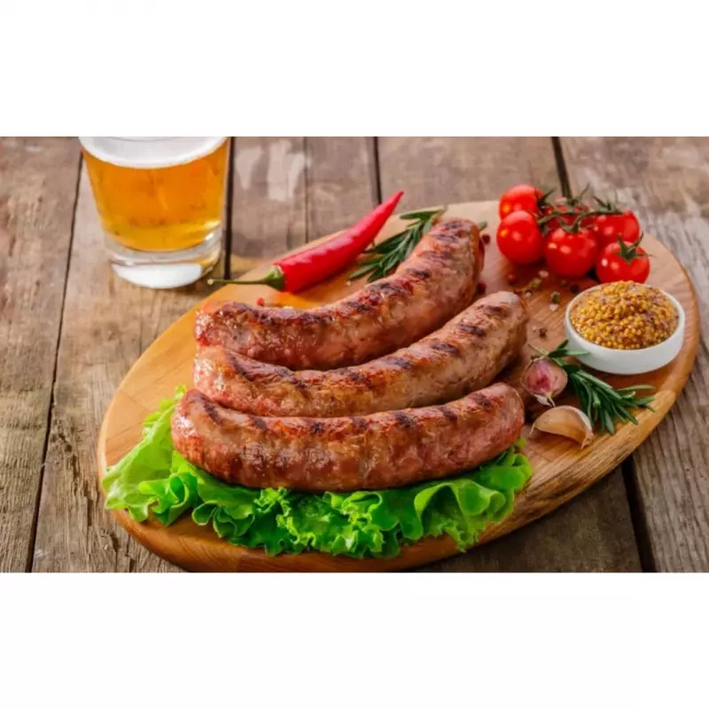 Linguiça Artesanal  com Mandioca