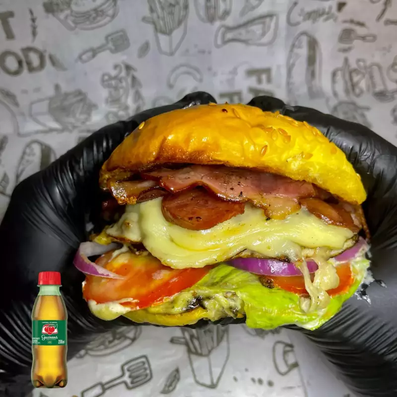 Burguer - X-Tudão + Refri