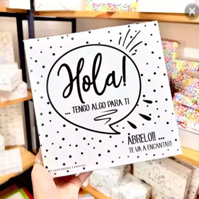 Cajas Hola Blanca (Detal)