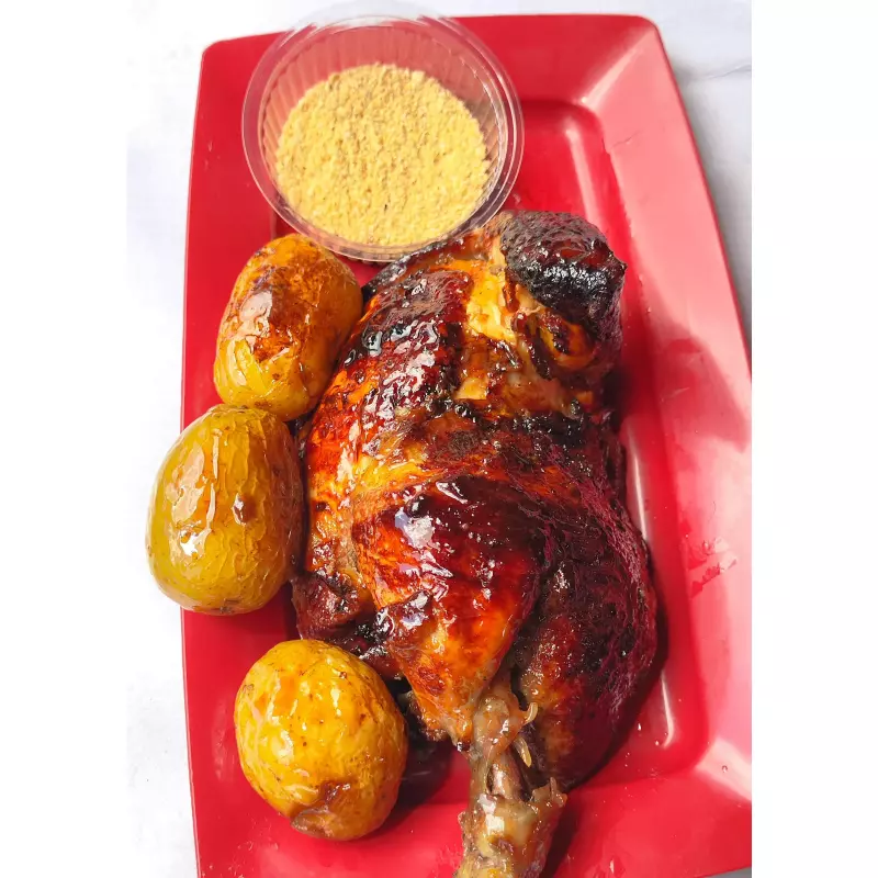 MEIO FRANGO APOS 12HRS