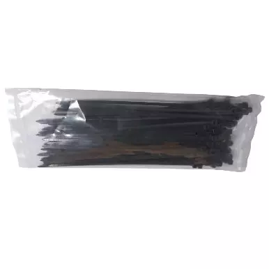 AMARRE PLASTICO NEGRO 3.6X20 CM X100