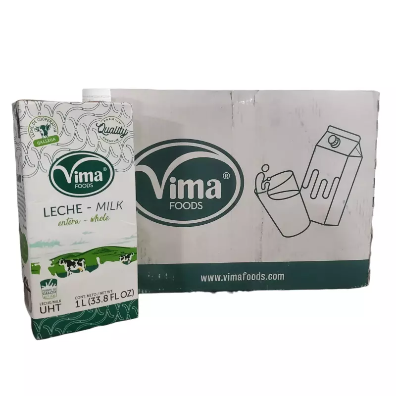 Caja de leche líquida