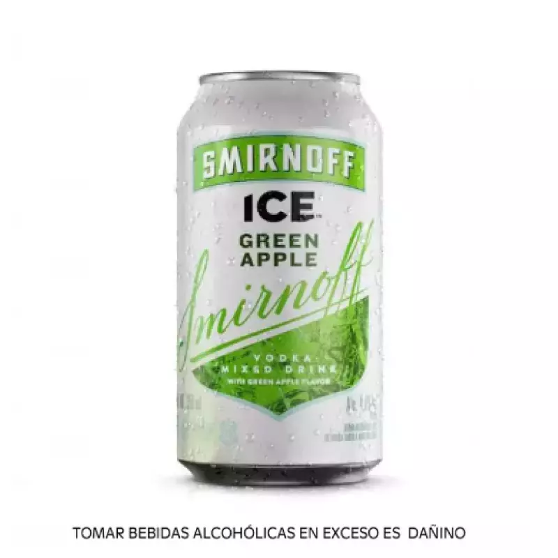 Smirnoff green apple ice 350ml
