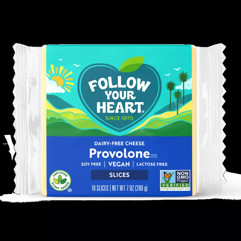 Provolone en rebanadas. FYH