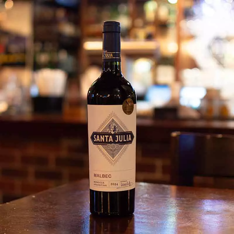 Santa Julia Malbec.