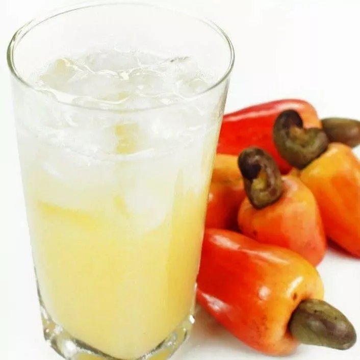 Suco de caju com leite