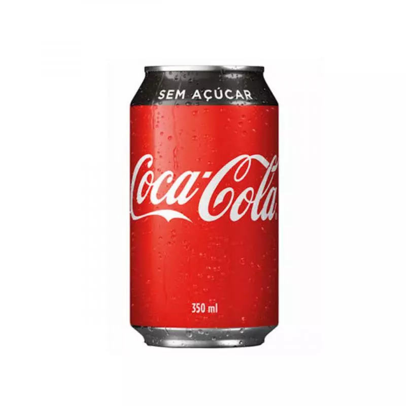Coca-cola zero Lata