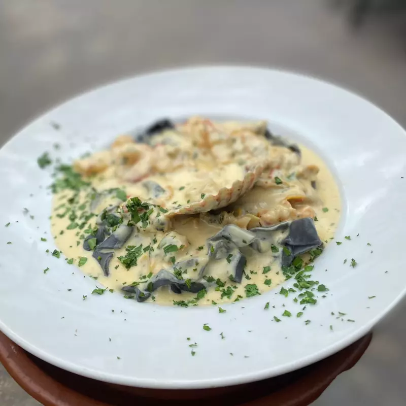 Pappardelles con Frutos de Mar