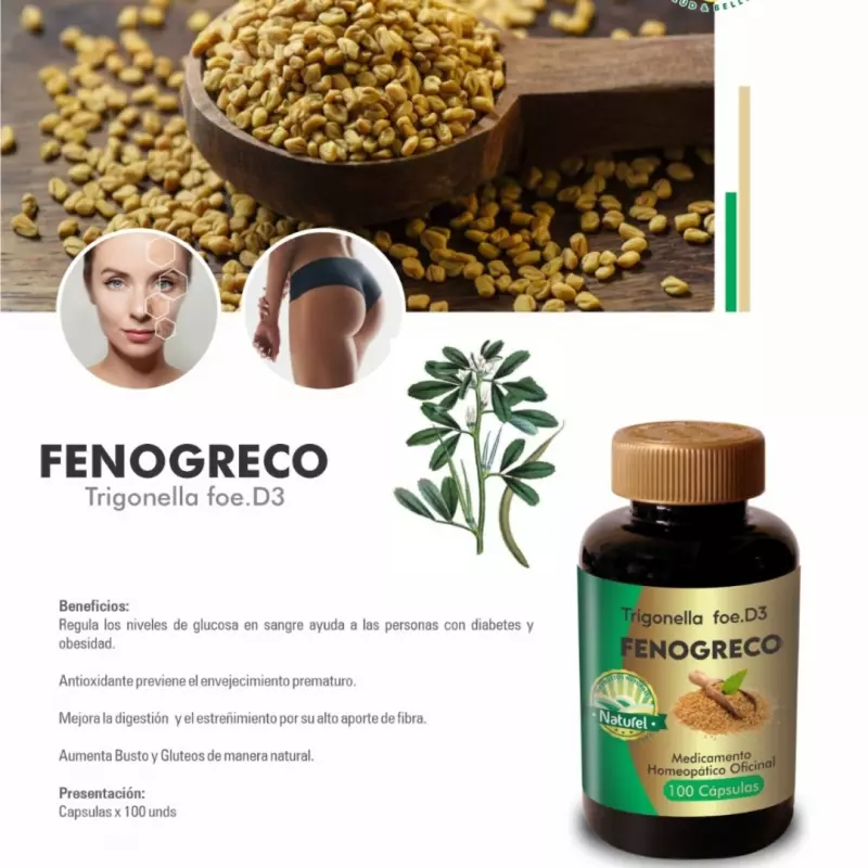 Fenogreco x100 Capsulas