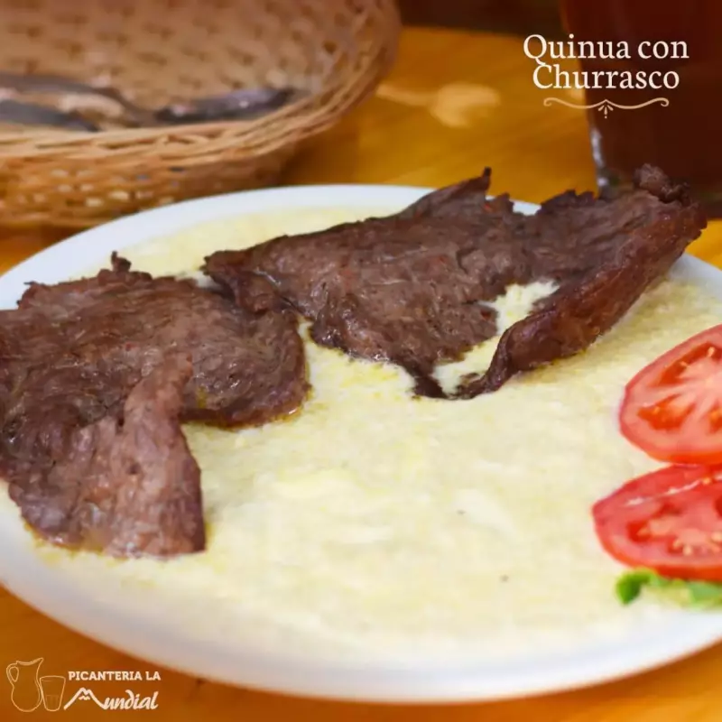 Quinua Batida C/ Churrasco