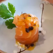 Joe Salmão com Geléia de Maracujá