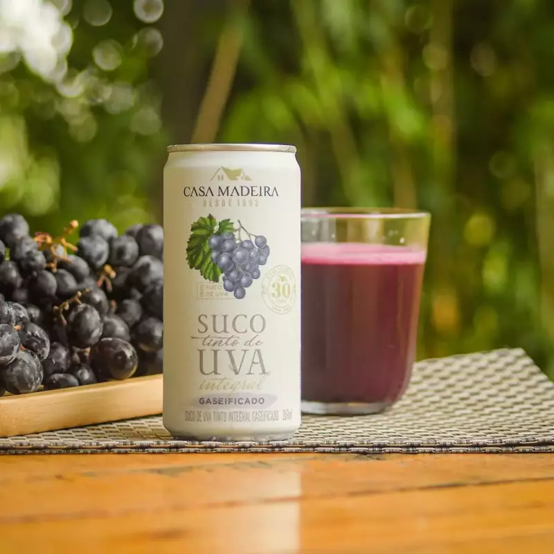 Suco de Uva Gaseificado
