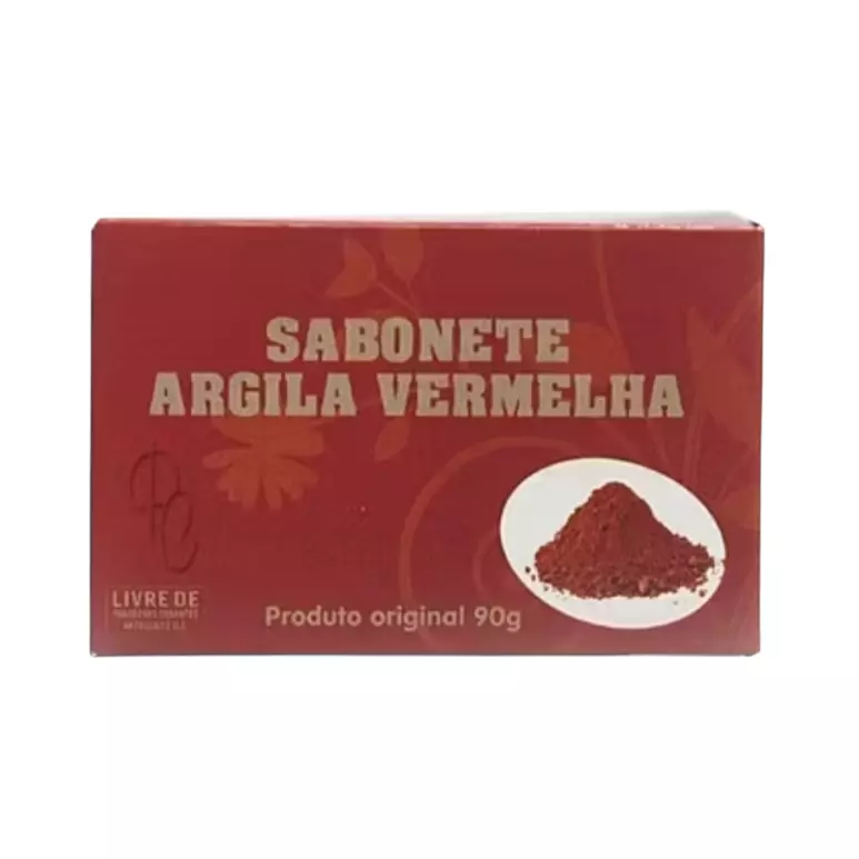 sabonete argila vermelha-90g
