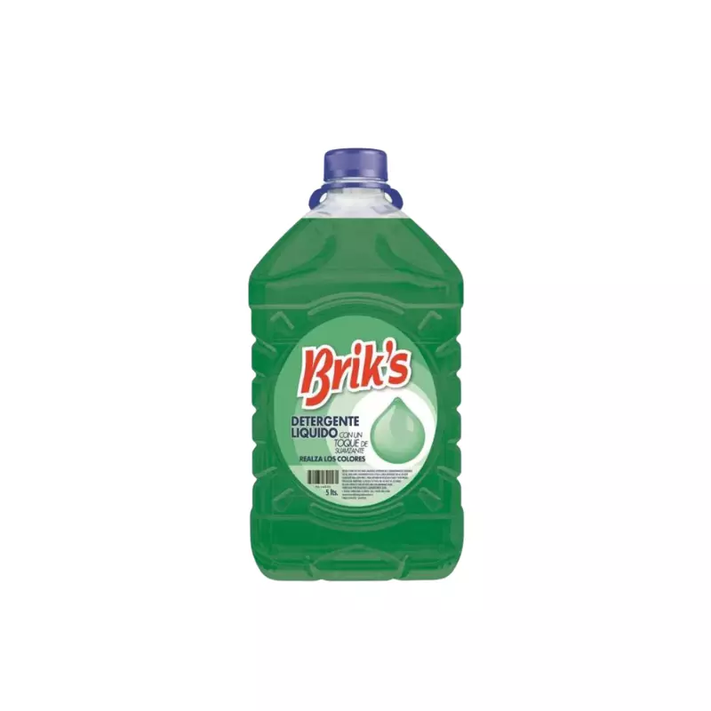 Detergente Briks Verde 5 Lts