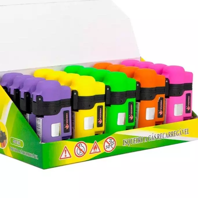 maçarico colorido emborrachado