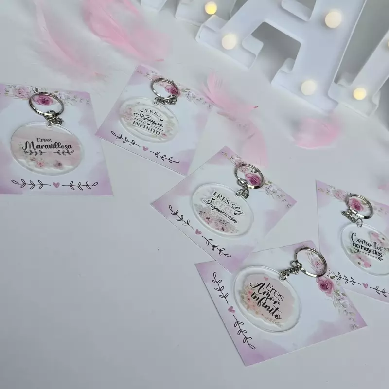 Llavero cartón F Madre