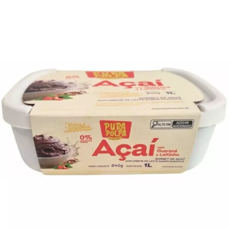 Açaí  Sabor Leitnho