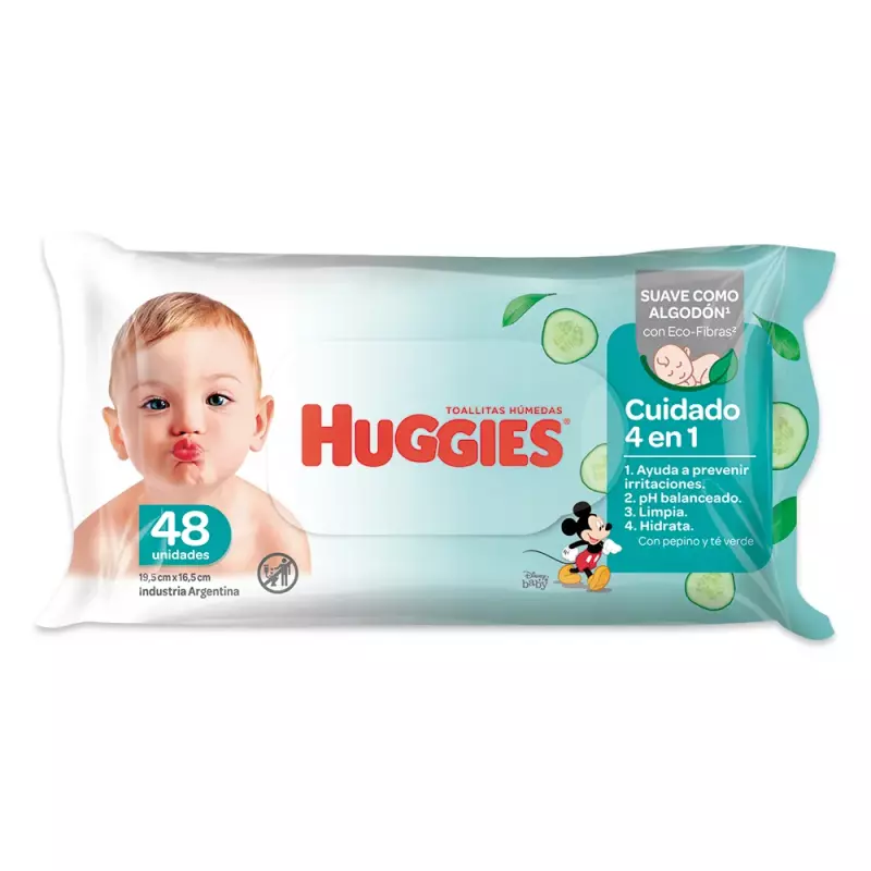 Huggies Limpieza Total 4 en 1