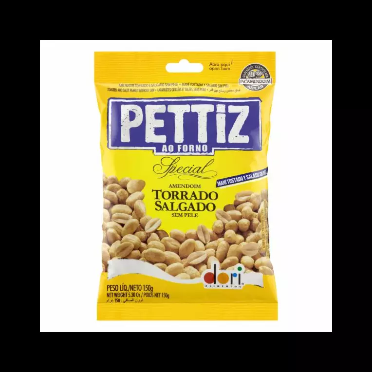 pettiz amendoim torrado