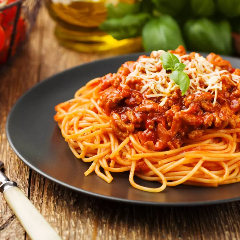 Espagueti Bolognesa