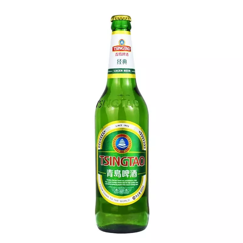 BOTELLA TSINGTAO 玻璃瓶*青岛