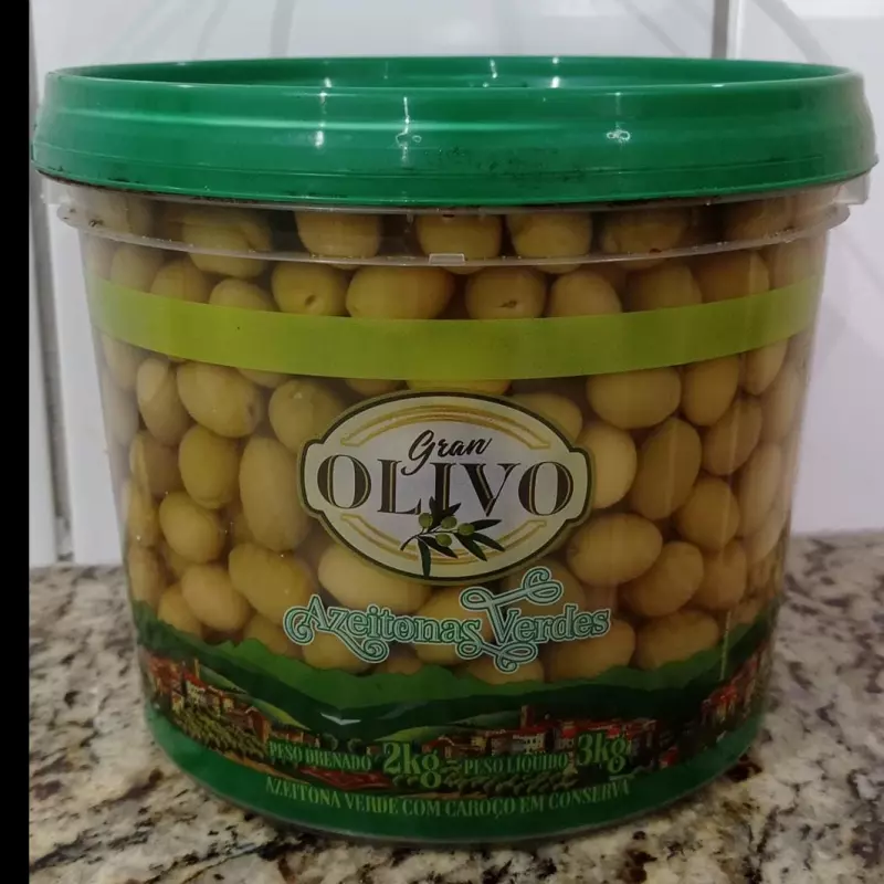 Azeitona c/caroço olivo 2kg