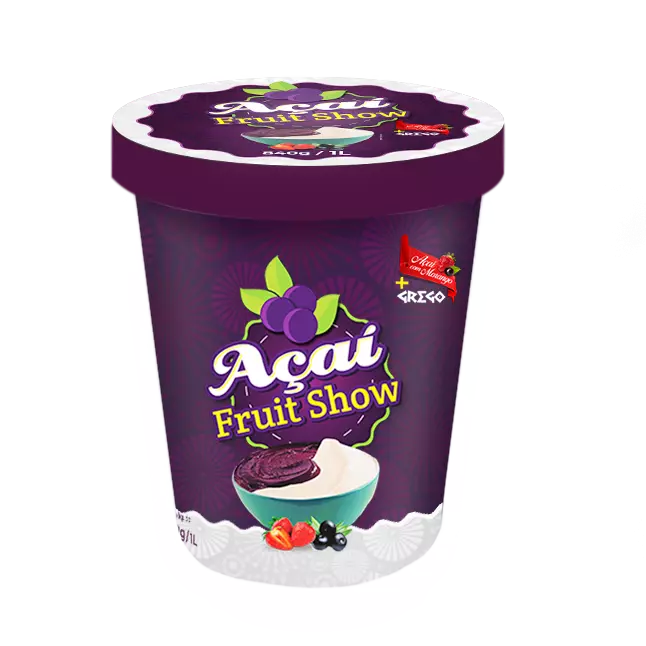 1L Açaí Morango e Grego Fruit Show