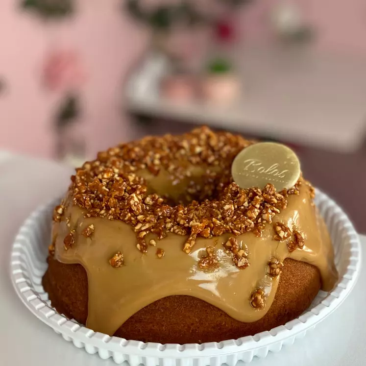 Doce de leite com crocante