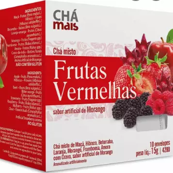 Chá Mais (Frutas vermelhas)
