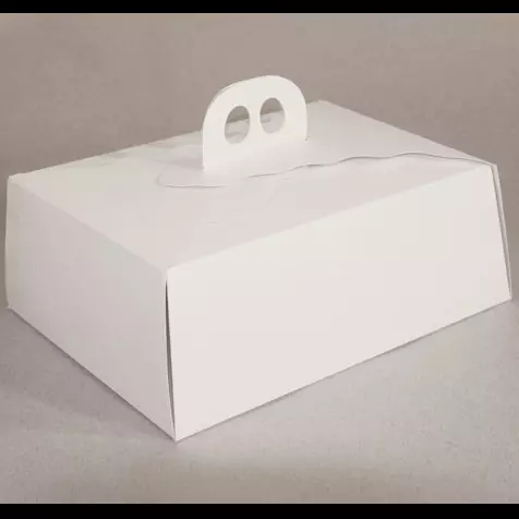 CAJA TORTA MINI BLANCA