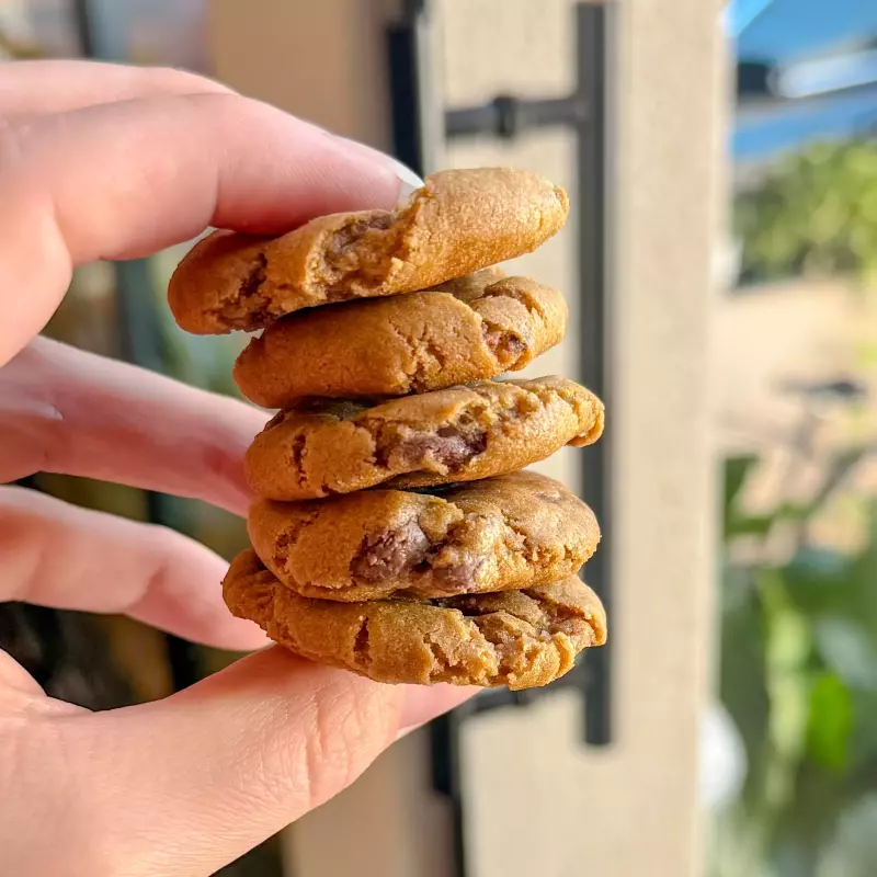 5 mini cookies Cacau