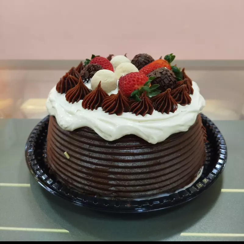 Bolo vulcão chocolate