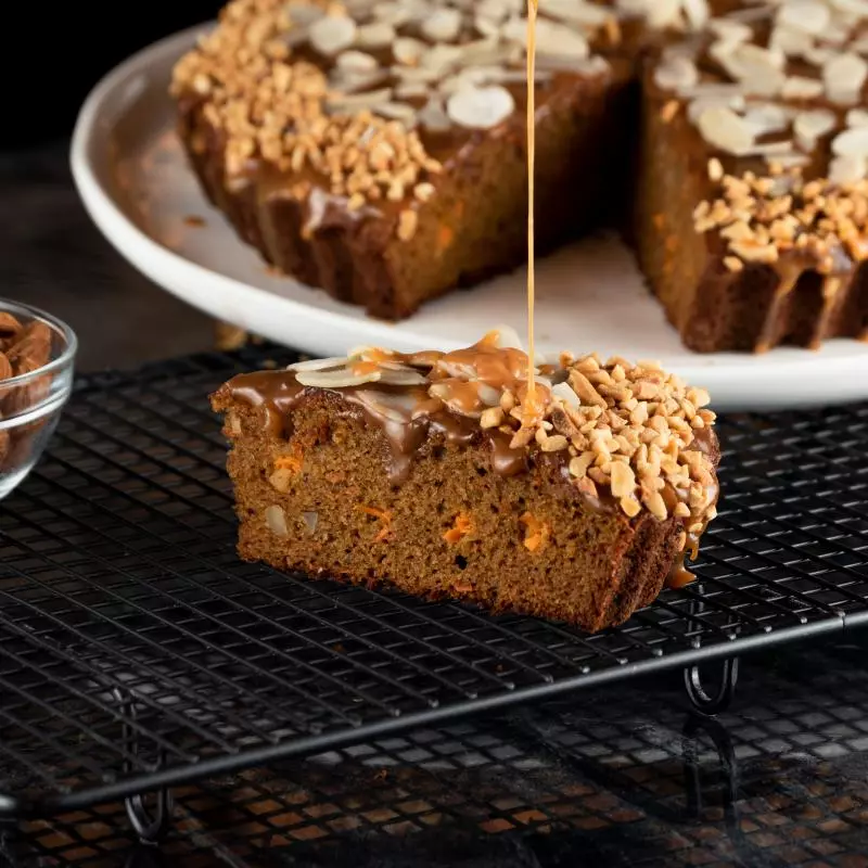 Torta Fit de Zanahoria