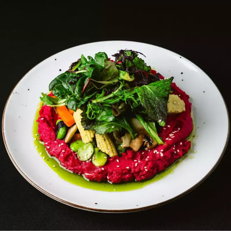 Hummus Mixto de Betarraga 🌿